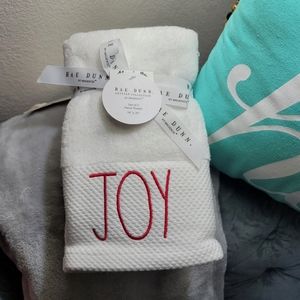 RAE DUNN JOY Hand Towels